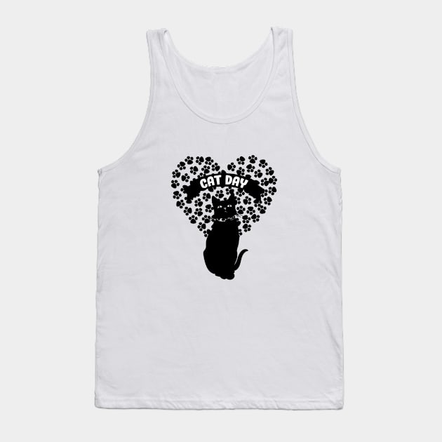 Cat Day - Happy Cat Day International Tank Top by Get Yours